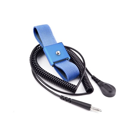 Transforming Technologies Wrist Strap Set, Premium Cc, 12', 4mm, 1 Meg WB8043